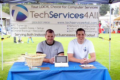 Picture of Tech Services 4 All at Fircrest Fun Days, August 8, 2009