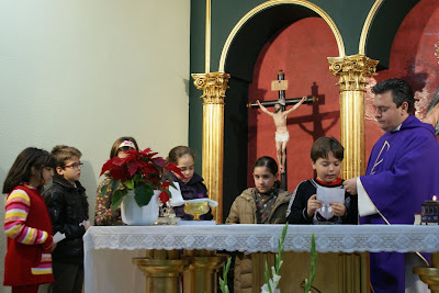 Misa de niños a las 12 del mediodía (14 de diciembre de 2008)