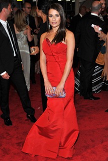 Met gala lea michele escada