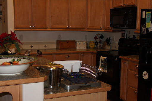 Kitchen view from the dining room