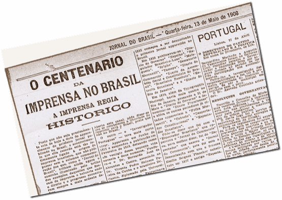 Jornal do Brasil, 13 de maio de 1908. Foto: jblog.com.br