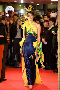 D&eacute;fil&eacute; de robe du cr&eacute;ateur Nicolas Fafiote pour l'ouverture du festival "D'un monde &agrave; l'autre"....