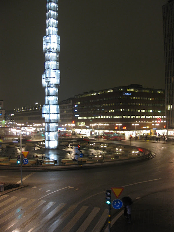 Stockholm at night