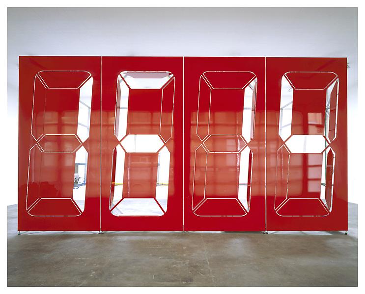Mono Chrono Pneumatic Red by Darren Almond