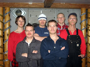 Christmas of the Mustaches - Success!
Left to Right: Dan, Zac, Ben, Me, Jared, Gerhard