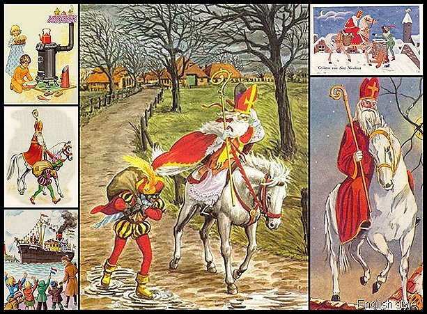 Nostalgische ( kerst) kaarten