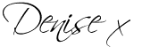 My signature My signature
