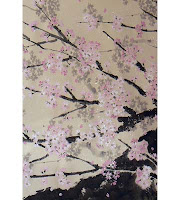 津守優子 NEW JAPAN STYLE 墨で描く桜展