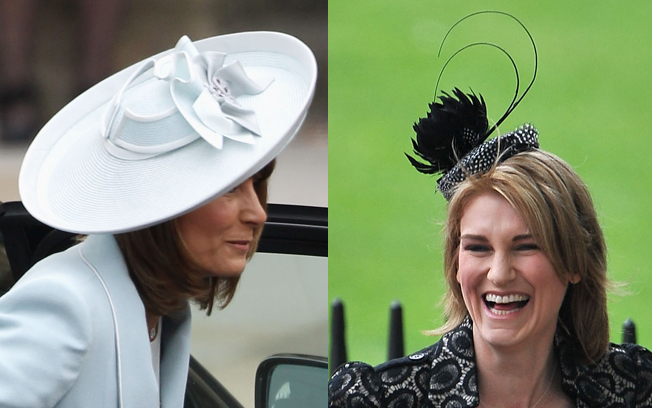Carole Middleton e Sally Bercow Carole Middleton e Sally Bercow