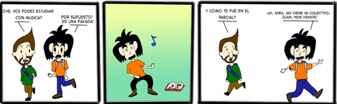 Estudiando con música