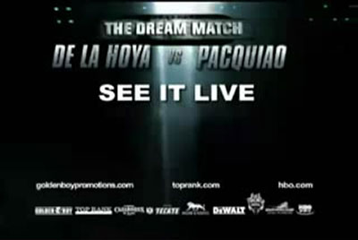 Oscar de la Hoya vs Manny Pacquiao Teaser video