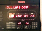 Treadmilling About: 1.78 mi., 21:30, 13:22 pace