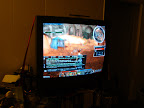 Kendra playing Guild Wars