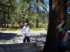 Chris and Darion at Davis Creek