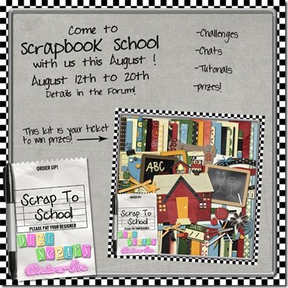 Scrapbook School Ad