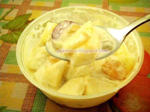 healthy breakfast fruit yogurt from buah buahan yong at gaya street jalan gaya kota kinabalu sabah