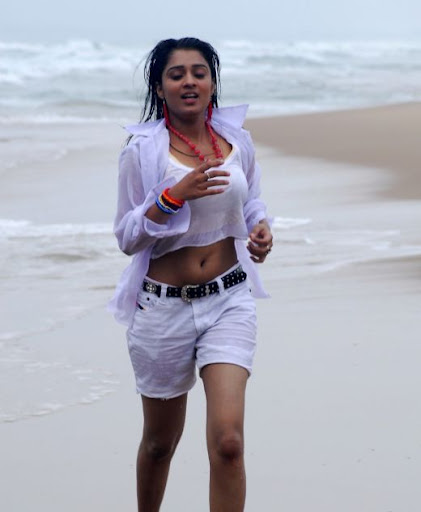 Actress Nikitha Hot Exposing Photos