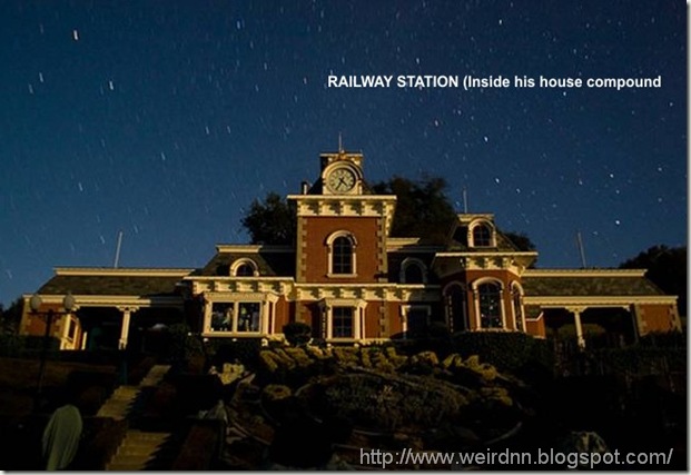 RAILWAY STATION (Inside his house compound