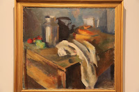 Paintings in a gallery in Bergen