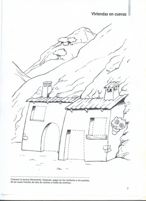 DIBUJOS DIA DE ANDALUCIA PARA PINTAR Y COLOREAR
