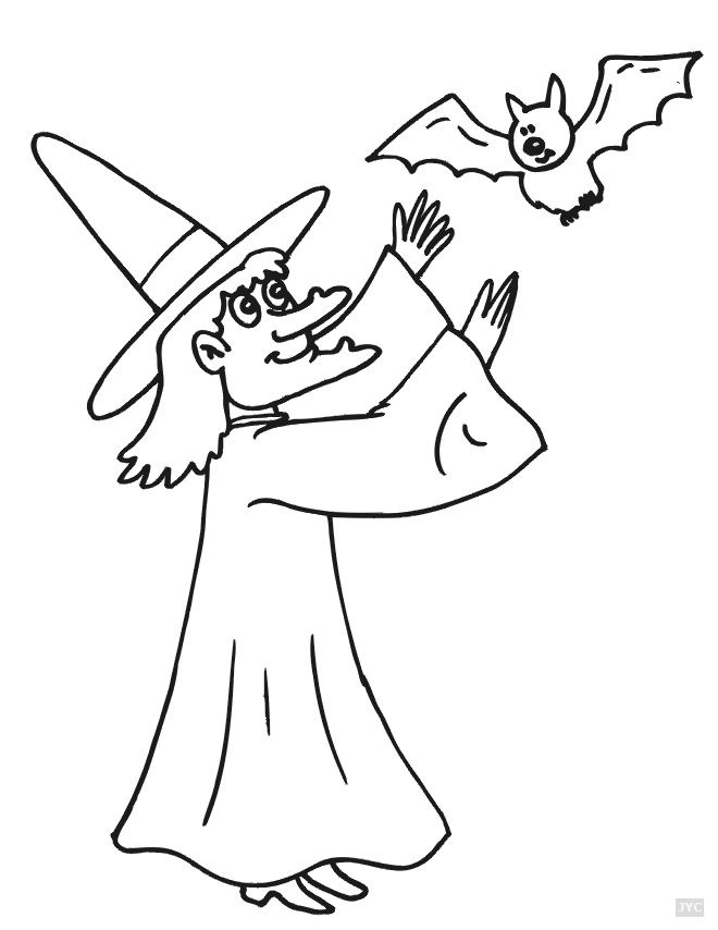 [Jugarycolorear.com Witch-with-bat-2[2].jpg]