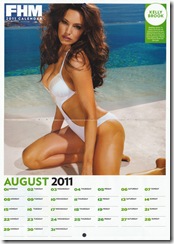 Kelly-BrookVarious Celebs – FHM 2011 Calendar
