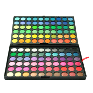 Paleta 120 cores de sombras