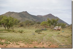 Great camp site at Harts Range