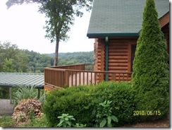 Cabin far left view