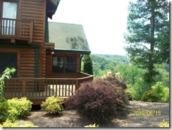 Cabin in Ringgold, GA Right view