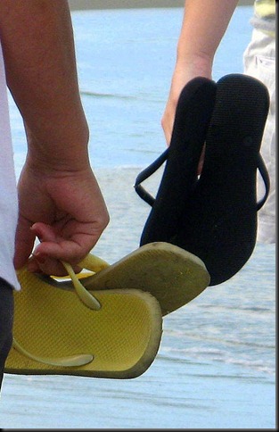 thongs in hand1 thongs in hand1