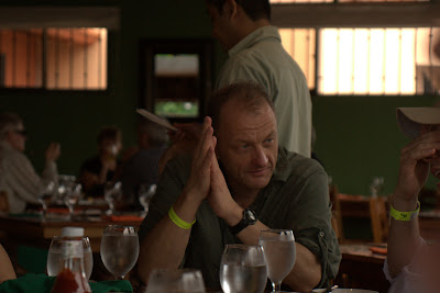 scheming about food.