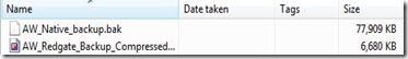 BackupFileComparison BackupFileComparison