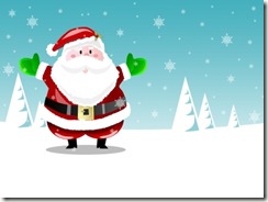 Santa is on his way