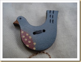 BOM MY GARDEN IV BOTON PAJARO