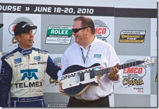 Ganassi with Mid-O Paul Edwards Guitar
