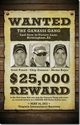 Ganassi Wanted Poster, 03May2011