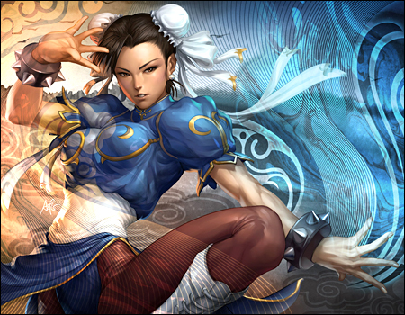 Chun Li, de "Street Fighter".