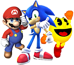 Mario, Sonic e Pac-Man: Clássicos!