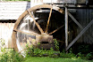 The water wheel looked very cool and inviting but we couldn't swim