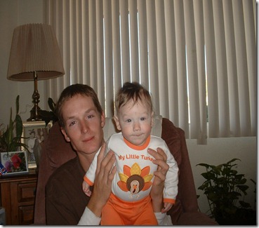 Dad and Jim first Thanks giving 2005