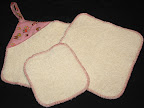 Pink Owls Towel Set