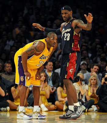 kobe bryant vs lebron james vs michael. lebron lames