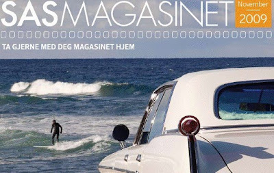 Forsiden SAS Magasinet november 2009