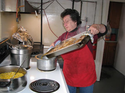 Betty Harter at the Billings VFW