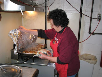 Betty Harter at the Billings VFW