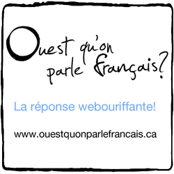 Ouest qu'on parle français? Film