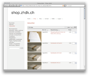 Stationary Online Shop