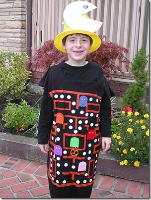 Disfraz casero de Pacman para niño | Disfraz casero