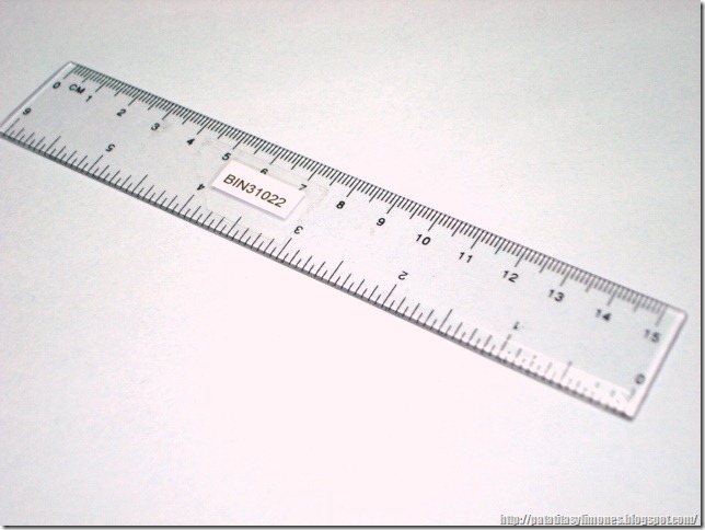 BIN31022 - Regla 15 cm BIN31022 - Regla 15 cm